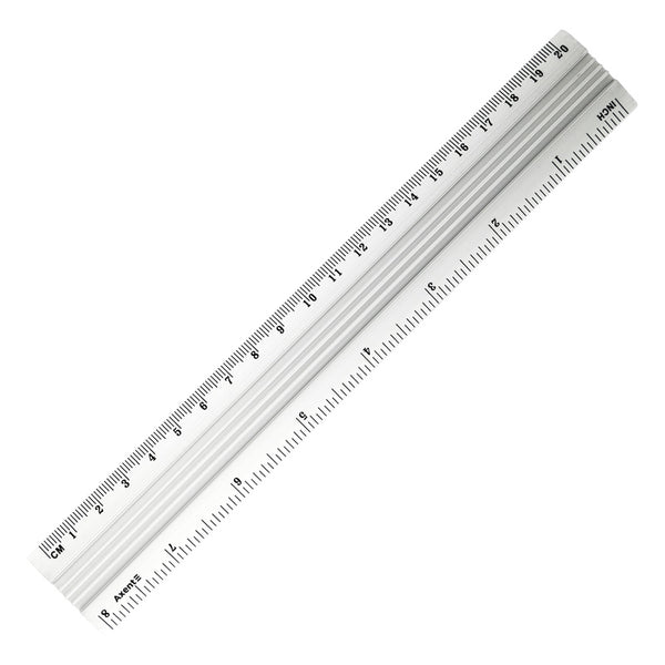 Линейка алюминиевая Axent 7420-A, 20 см