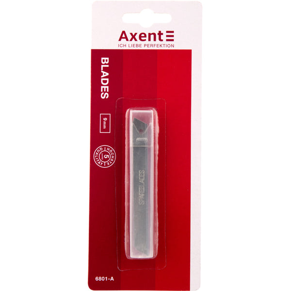 Леза для канцелярських ножів Axent 6801-A, 9 мм