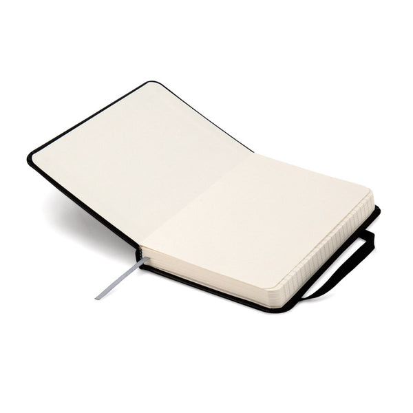 Книга записная Axent Partner 8301-01-A, A6-, 95x140 мм, 96 листов, клетка, твердая обложка, чёрная