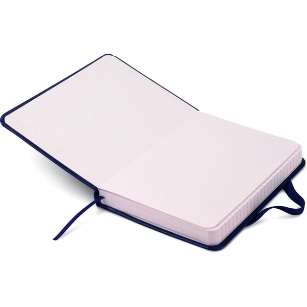Книга записная Axent Partner 8301-02-A, A6-, 95x140 мм, 96 листов, клетка, твердая обложка, синяя