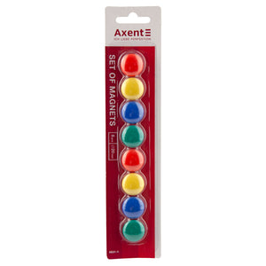 Набор магнитов Axent 9820-A 20 мм, 8 штук