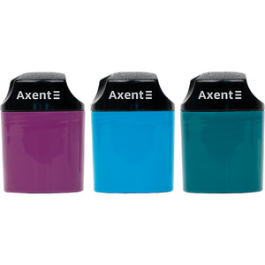 Точилка для карандашей с контейнером Axent 1153-A, ассорти