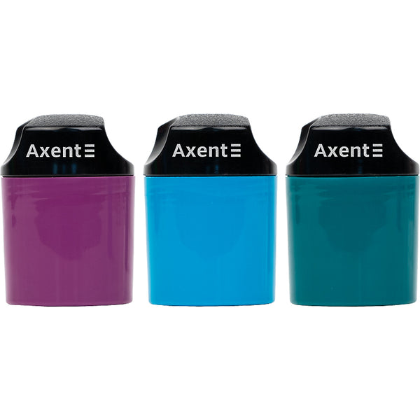 Точилка для карандашей с контейнером Axent 1153-A, ассорти