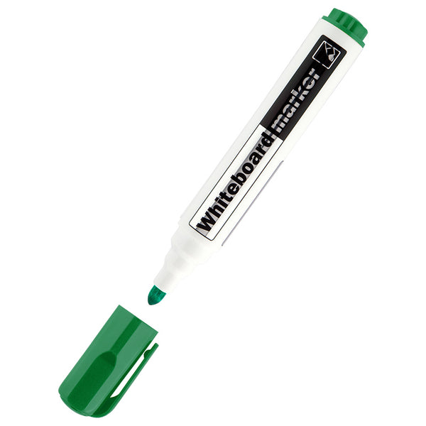 Маркер Axent Delta Whiteboard D2800-04, 2 мм, круглый зелёный