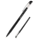 Ручка масляна Axent Glide AB1052-01-A, 0.7 мм, чорна