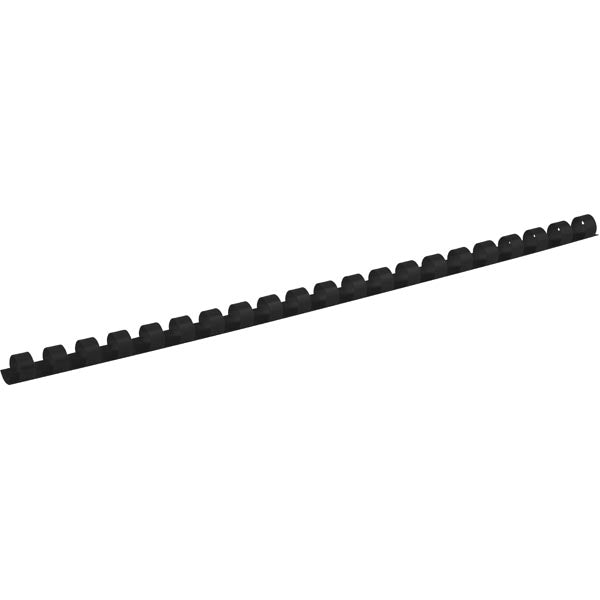 Grzbiet do bindowania plastikowy Axent 2910-01-A, d 10 mm, czarny, 100 szt.