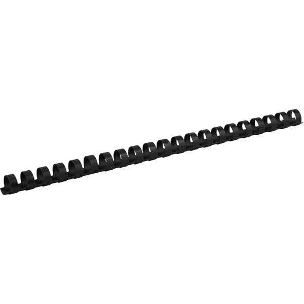 Grzbiet do bindowania plastikowy Axent 2914-01-A, d 14 mm, czarny, 100 szt.