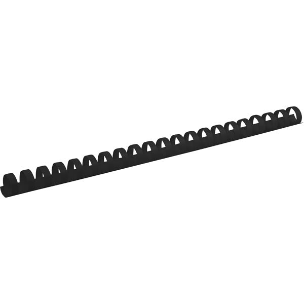 Grzbiet do bindowania plastikowy Axent 2916-01-A, d 16 mm, czarny, 100 szt.