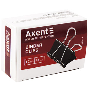 Биндер Axent 4404-A, 41 мм, 12 штук, черный