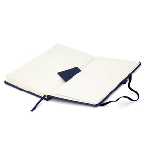 Книга записная Axent Partner Lux 8202-02-A, A5-, 125x195 мм, 96 листов, клетка, твердая обложка, синяя