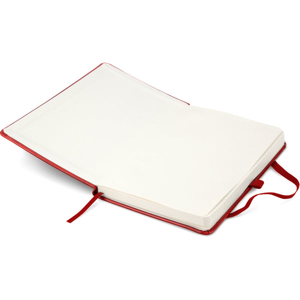 Книга записная Axent Partner Lux 8202-06-A, A5-, 125x195 мм, 96 листов, клетка, твердая обложка, красная