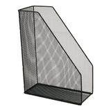 Лоток вертикальный металлический Axent 2120-01-A, 100x250x320 мм, чёрный