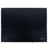 Папка на резинках Axent 1508-01-A, А4, черная