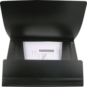 Папка на гумках Axent 1508-01-A, А4, чорна
