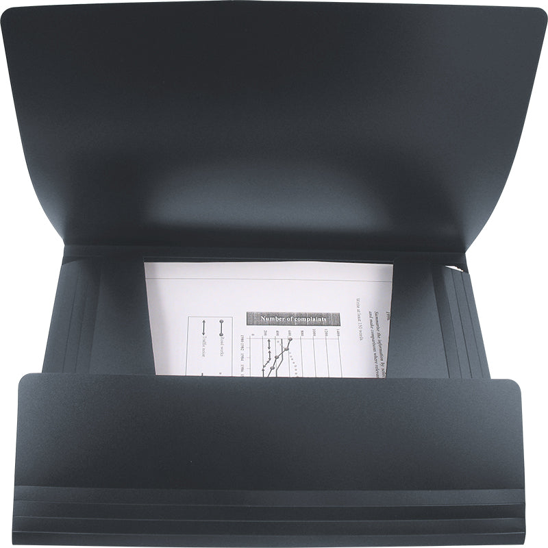 Папка на гумках Axent 1508-03-A, А4, сіра