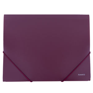 Папка на гумках Axent 1508-04-A, А4, бордова