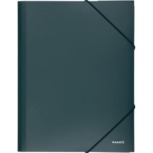 Папка на гумках Axent 1508-05-A, А4, зелена