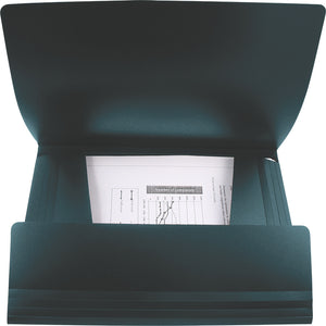 Папка на гумках Axent 1508-05-A, А4, зелена