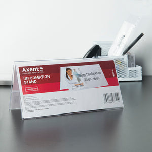 Табличка информационная Axent 4536-A, 198х99 мм, горизонтальная