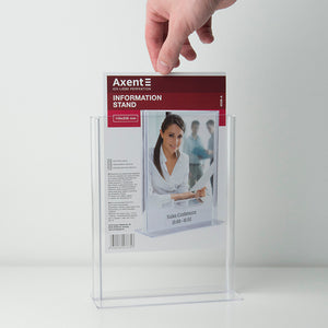 Табличка информационная Axent 4539-A, А5, вертикальная