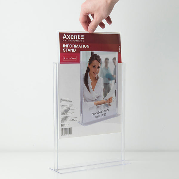 Табличка информационная Axent 4540-A, А4, вертикальная