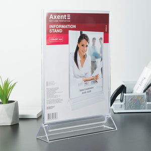 Табличка информационная Axent 4542-A, А4, вертикальная