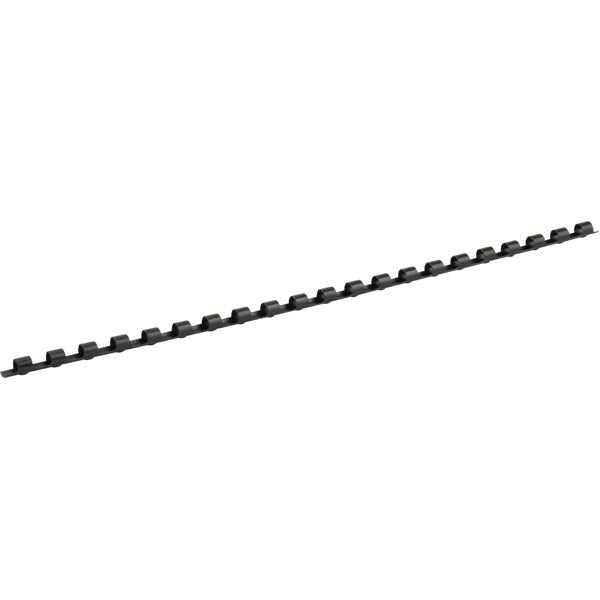 Grzbiet do bindowania plastikowy Axent 2906-01-A, d 6 mm, czarny, 100 szt.