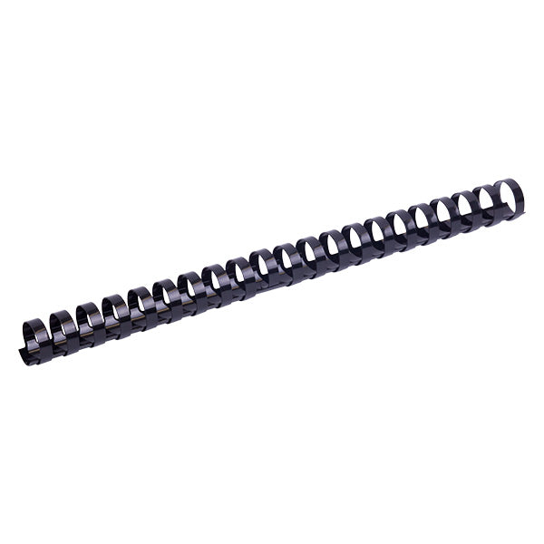 Grzbiet do bindowania plastikowy Axent 2910-01-A, d 10 mm, czarny, 100 szt.