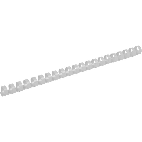 Grzbiet do bindowania plastikowy Axent 2914-21-A, d 14 mm, biały, 100 szt.