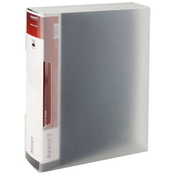 Дисплей-книга Axent 1200-01-A, А4, 100 файлiв, чорна