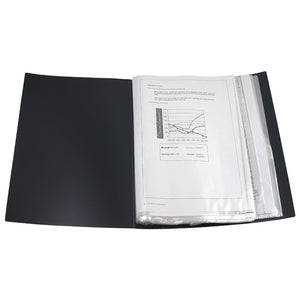 Дисплей-книга Axent 1200-01-A, А4, 100 файлiв, чорна