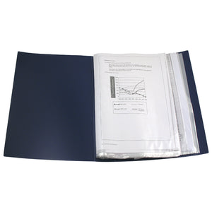 Дисплей-книга Axent 1200-02-A, А4, 100 файлiв, синя
