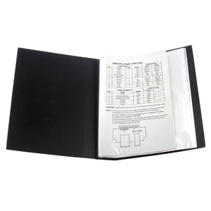 Дисплей-книга Axent 1280-01-A, А4, 80 файлов, черная