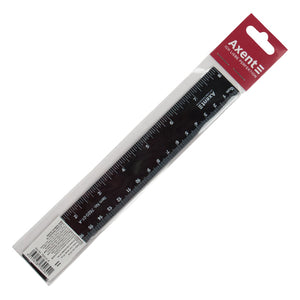 Линейка пластиковая Axent 7620-01-A, 20 см, черная