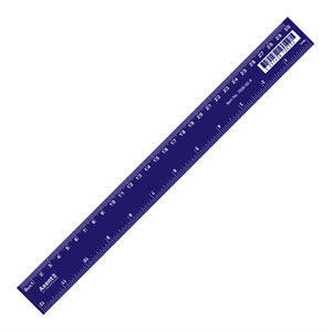 Линейка пластиковая Axent 7630-02-A, 30 см, синяя