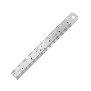 Линейка стальная Axent 7715-A, 15 см
