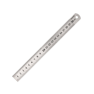 Линейка стальная Axent 7720-A, 20 см