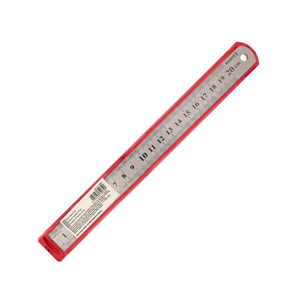 Линейка стальная Axent 7720-A, 20 см