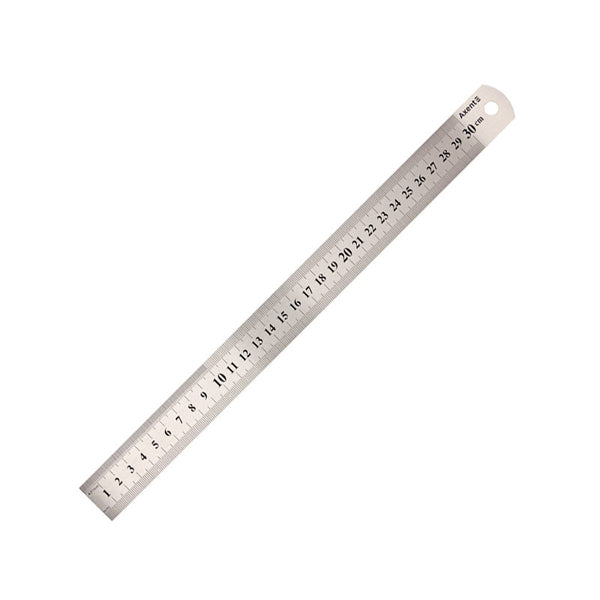 Линейка стальная Axent 7730-A, 30 см