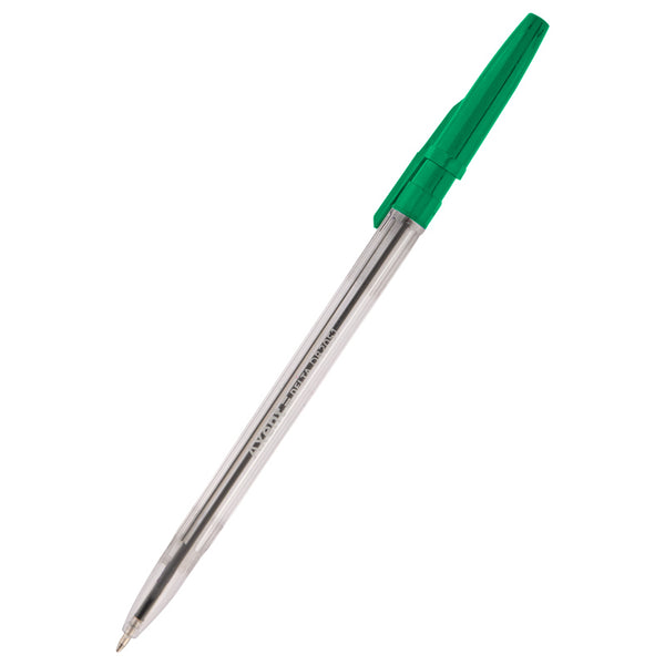 Ручка шариковая Axent Delta DB2051-04, 0.7 мм, зелёная
