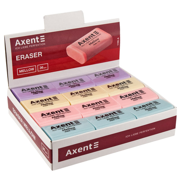 Ластик Axent Mellow 1190-A ассорти