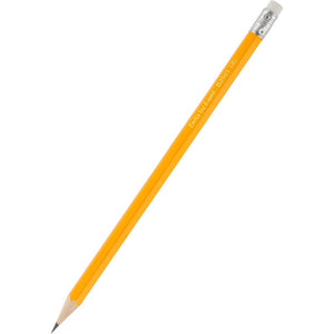 Карандаш графитный Axent Delta D2103 с ластиком, HB, 2 мм