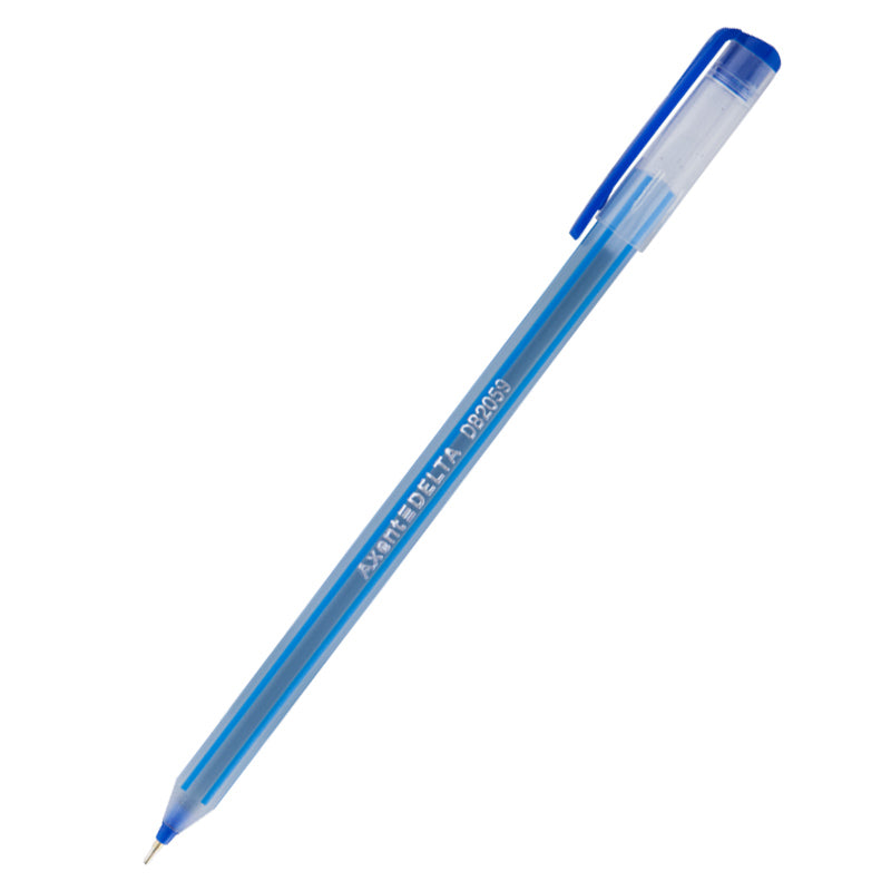 Ручка масляна Axent Delta DB2059-02, 0.7 мм, синя