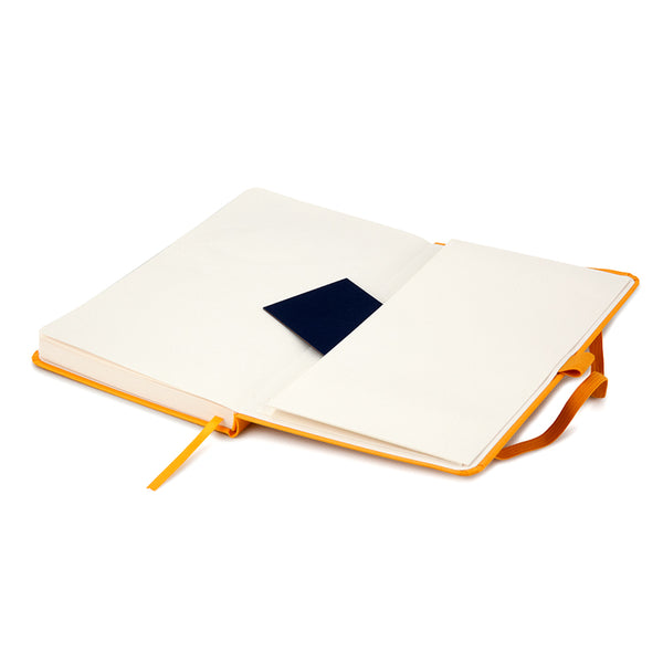 Книга записная Axent Partner 8201-08-A, A5-, 125x195 мм, 96 листов, клетка, твердая обложка, желтая