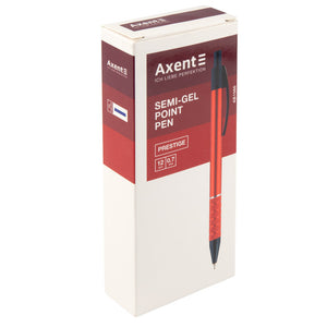 Ручка масляная автоматическая Axent Prestige AB1086-06-02, 0.7 мм, синяя