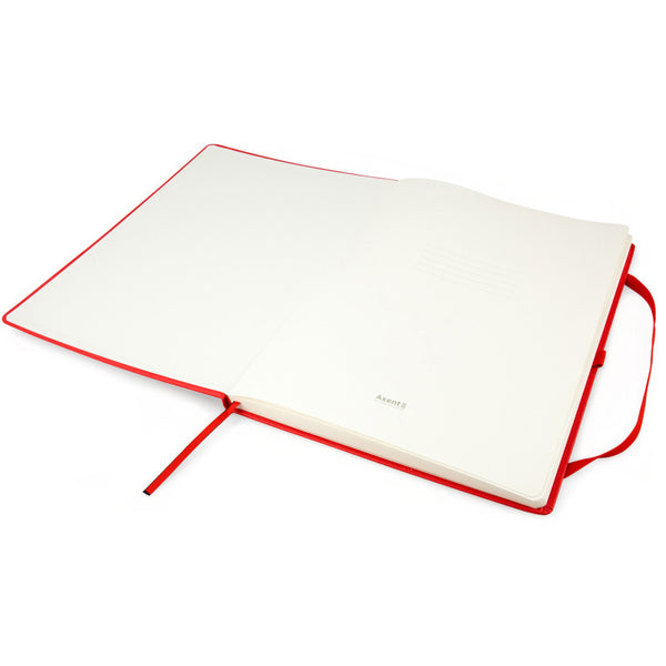 Книга записная Axent Partner Grand 8203-06-A, A4, 210x295 мм, 100 листов, клетка, hard cover, красная