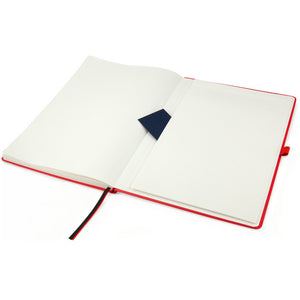 Книга записная Axent Partner Grand 8203-06-A, A4, 210x295 мм, 100 листов, клетка, hard cover, красная