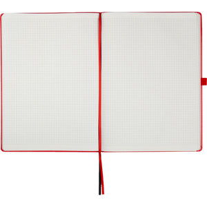 Книга записная Axent Partner Grand 8203-06-A, A4, 210x295 мм, 100 листов, клетка, hard cover, красная