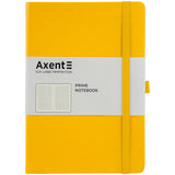 Книга записная Axent Partner Prime 8305-08-A, A5, 145x210 мм, 96 листов, клетка, твердая обложка, желтая