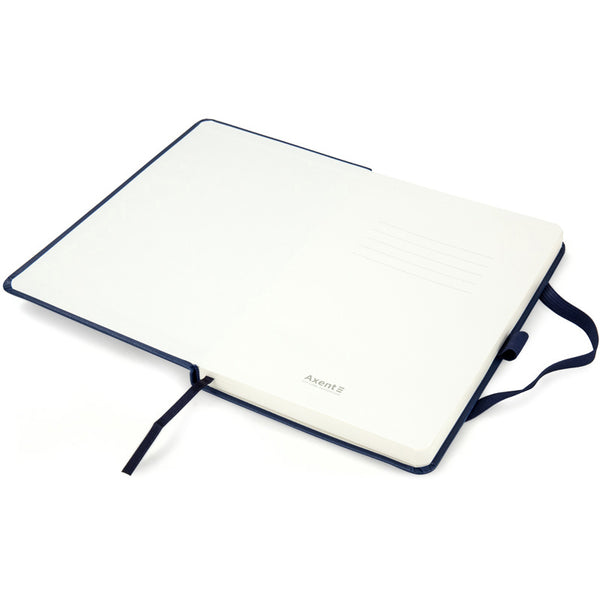 Книга записная Axent Partner 8306-02-A, A5-, 125x195 мм, 96 листов, точка, твердая обложка, темно-синяя